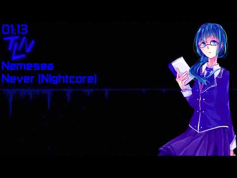 Nemesea - Never [Nightcore] | 1440p 60FPS