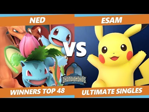 DHATL 2019 SSBU - Armada | Ned (PKMN Trainer) Vs PG | ESAM (Pikachu) Smash Tournament Winners Top 48