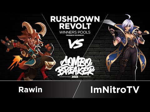 Rawin (Kidd) vs ImNitroTV (Velora) - Rushdown Revolt Winners Pools - COMBO BREAKER 2023