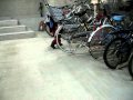 Jaden Pingu In The Bike Garage