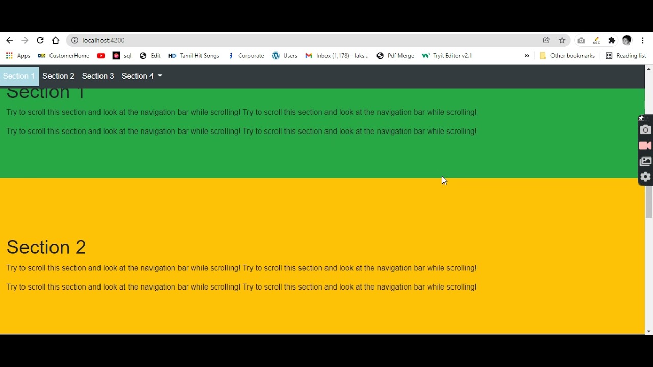 scroll spy 11 in angular