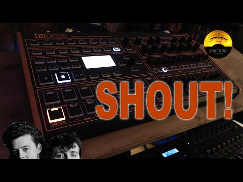 Tears for Fears - Shout Drum Pattern played on Behringer LM Drum