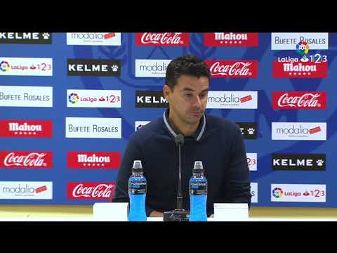 Rueda de prensa de Míchel tras el Rayo Vallecano vs Albacete Balompié (1-1)