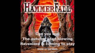 Hammerfall - Ravenlord Bonus track, Stormwitch Cover Lyrics