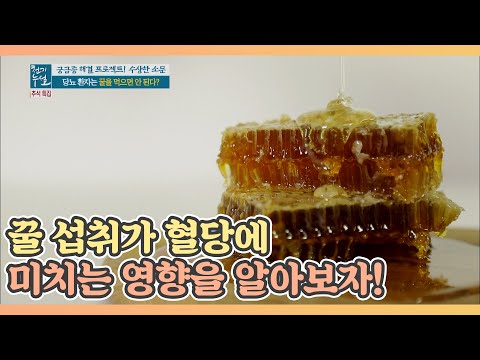 , title : '꿀 섭취가 혈당에 미치는 영향을 알아보자! MBN 201002 방송'