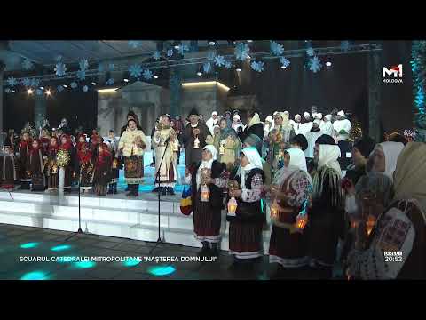 Concert în Seara de Crăciun! Transmisiune în direct din Scuarul Catedralei din Chișinău