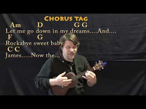 Sweet Baby James (James Taylor) Ukulele Cover Lesson with Chords/Lyrics - Capo 2nd