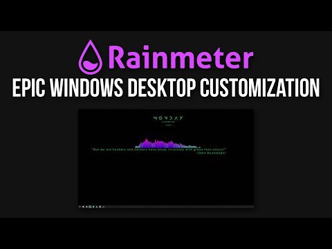 Rainmeter is pretty awesome