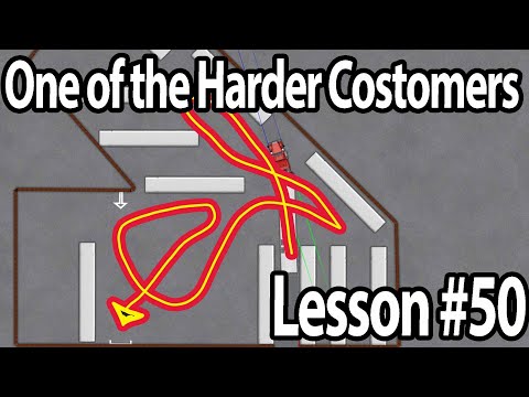 Trucking Lesson 50 - One of the Harder places to back