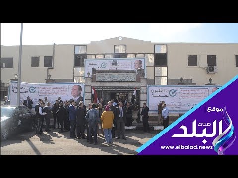 محافظ القاهرة يطلق حملة 100 مليون صحة من سراي القبة