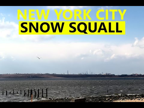 NYC Snow Squall - February 19th 2022