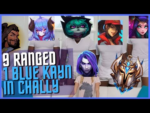 9 RANGE 1 BLUE KAYN IN CHALLENGER (YOU WONT BELIEVE WHAT HAPPENS NEXT) - League of Legends