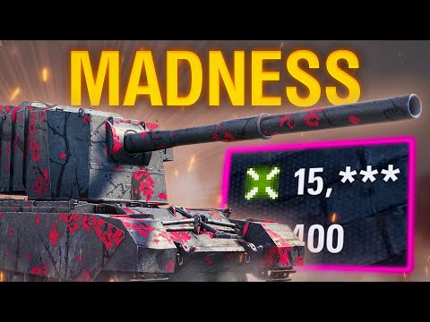 15,000 damage with FV4005 in World of Tanks