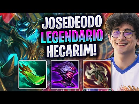 JOSEDEODO LEGENDARIO CON HECARIM JUNGLA! - EST Josedeodo Juega Hecarim Jungla! | Preseason 2023