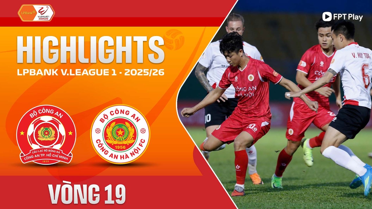 Công An Hồ Chí Minh City vs Công An Hà Nội Highlights