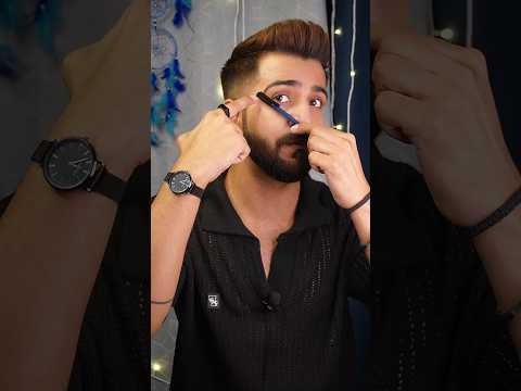 Men Grooming Tips - Unibrow || Eyebrow Grooming Hack || #shorts