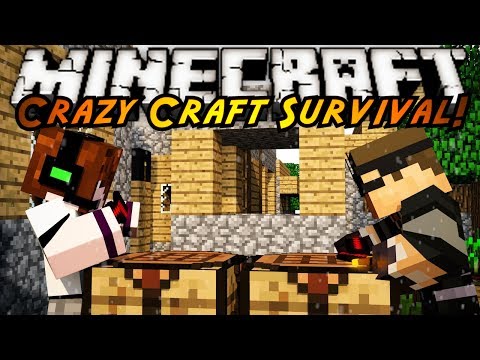 Minecraft Crazy Craft : CREATING NEW WEAPONS?!