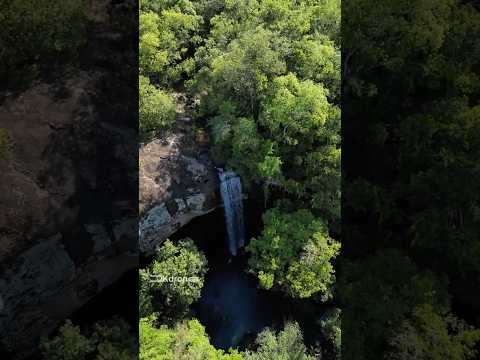 📍Salto Fernández | Panambí #misiones #rutasypaisajes #drone #airelibre #shorts  #cascada #salto