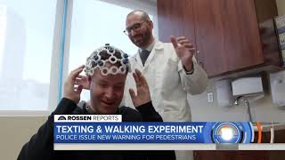 Texting And Walking Experiment