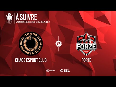 SIX MAJOR 2019 - RALEIGH - CLOSED QUALIFIERS - CHAOS vs. FORZE