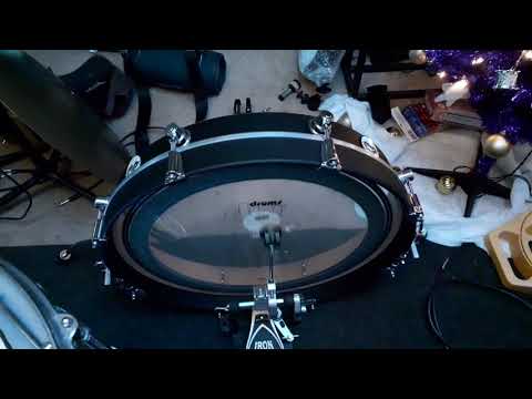 DW 20" Pancake Bass Drum Demo: UNSTABLE!