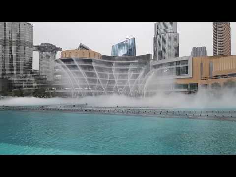 The Dubai Fountain - Day (feb 2019)