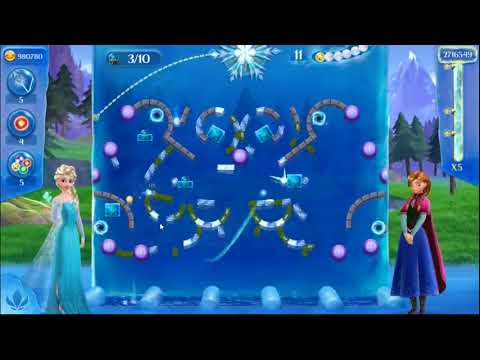 Frozen Free Fall: Icy Shot Level 290 - NO BOOSTERS ☃☃☃