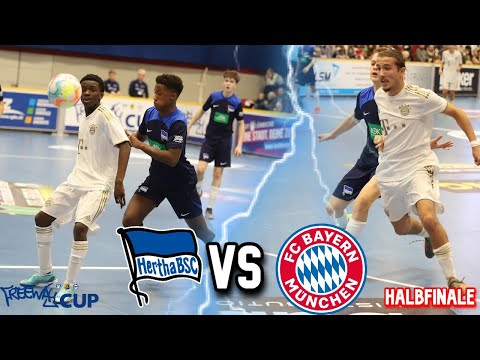 Bayern München vs Hertha BSC - Halbfinale Freeway Cup 2023 😱🔥