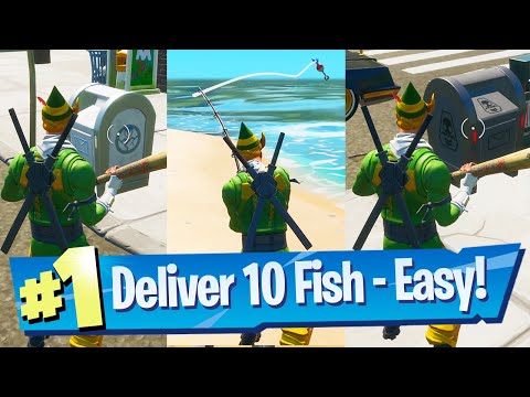 Deliver Fish to GHOST + Deliver Fish To SHADOW Location - Fortnite Battle Royale