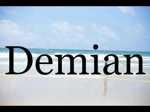 How To Pronounce Demian🌈🌈🌈🌈🌈🌈Pronunciation Of Demian