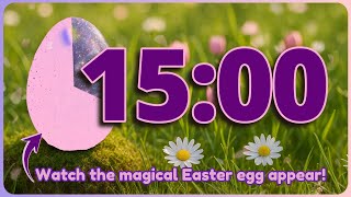 15 Minute Easter Timer with Classical Music for Classrooms 🥚✨