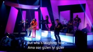 Jessie J - Who's Laughing Now Türkçe Altyazı (Turkish-English Sub.)