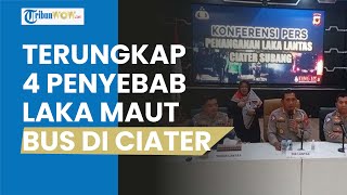 Polisi Ungkap 4 Poin Penyebab Kecelakaan Bus Rombongan SMK Lingga Kencana Depok di Ciater Subang