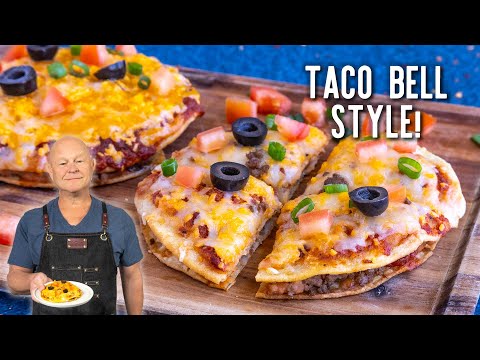 Mexican Pizza Recipe (Taco Bell-Style)