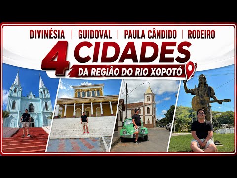 Rios Xopotó - Divinésia, Guidoval, Paula Cândido e Rodeiro