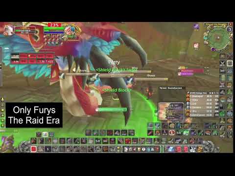 Only Furys vs Hakkar the Soulflayer - 10 man warrior kill - Wow Classic Era