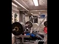 New record - Dead bench press 165kg 5 reps 5 sets with close grip