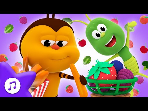 Полезная еда | Детские Песни| Любимые насекомые - Bichikids