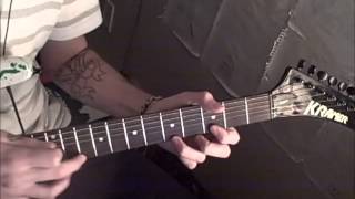 On Veiled Men / (&) Delinquents - Woe Is Me ( Guitar Cover )