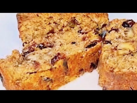 Healthy diet cake with oats and  cranberry  , Natural protein , No sugar just in 5 minutes !!!!