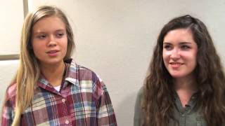 2014 Base Camp Graduates - Mara and Gabrielle