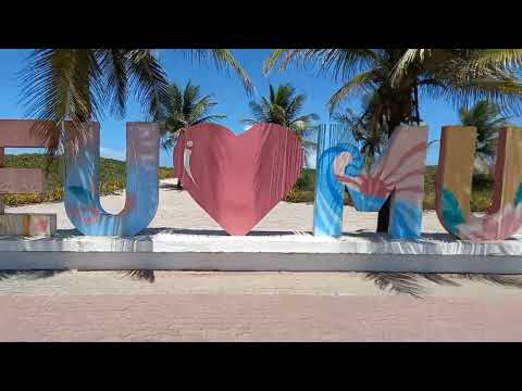 Praia de Mucuri, BA - Letreiro #bahia #carnaval #praia 