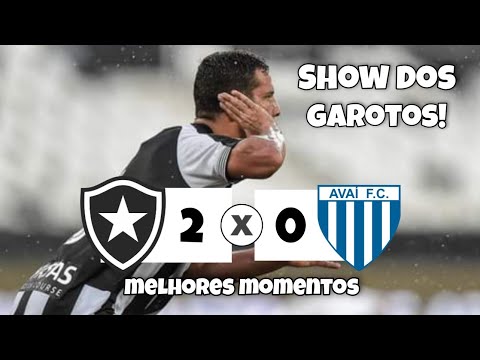 SHOW DOS GAROTOS DO FOGÃO | Botafogo 2 x 0 Avaí | Melhores momentos | HD 30/05/21