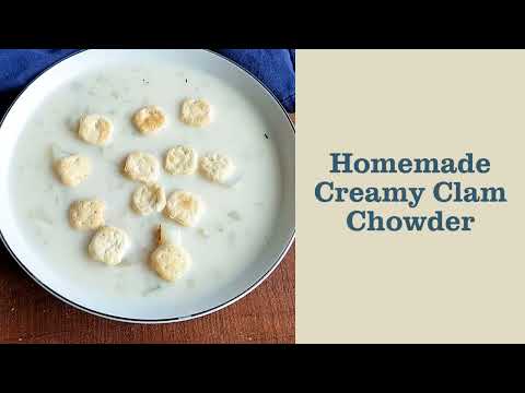 Creamy Clam Chowder Without Bacon