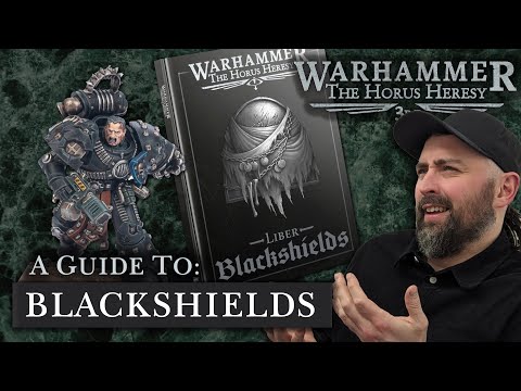 Black Shields is an AMAZING new way to play Marines in Horus Heresy 3.0