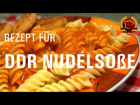 Die einfachste Nudelsoße der Welt nach einem altem Rezept aus der DDR kochen wie früher