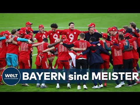 BUNDESLIGA: Bayern feiern Meistertitel mit 6:0-Gala