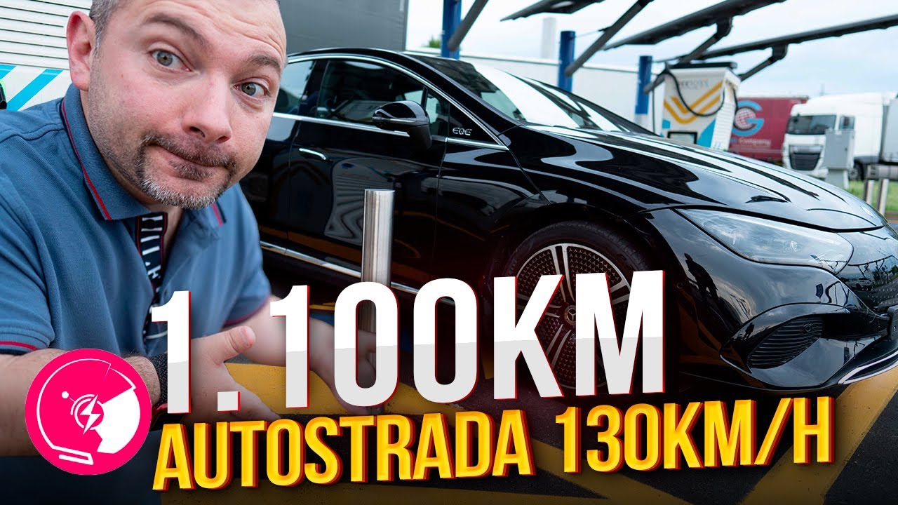 La sfida dei 1.000 km | Mercedes EQE 350+ 90 kWh in autostrada a 130 km/h