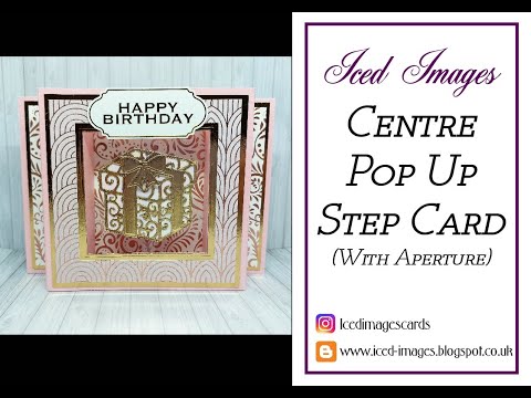 Centre Pop Up Step Card