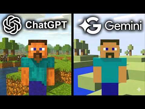 Thử Thách 2 AI Tạo Game Minecraft Và Cái Kết Bất Ngờ!